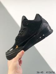 Generation 3 Black Crackle Basketball Shoes