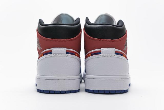 Air Jordαn 1's Mid Multi-Color Swoosh 852542-146