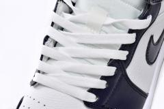 Air Jordαn 1's Mid White Metallic Gold Obsidian - 554724-174