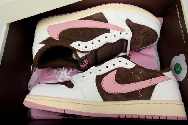 Air Jordαn 1's Travis Scott OG SP Dark Pony Pink DZ4137-206