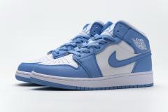 Air Jordαn 1's Mid Retro UNC 554724-106