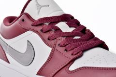 Jordαn 1's White Bordeaux 553558-615