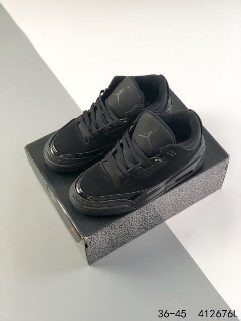 Generation 3 Black Crackle Basketball Shoes