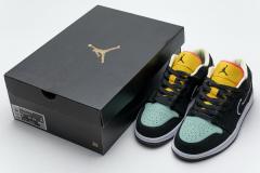 Jordαn 1's Black Aurora Green Laser Orange CK3022-013