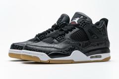 ［plus-size shoes]Air @j4 Retro Laser Black Gum CI1184-001