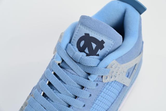 ［plus-size shoes]Air @j4 Retro UNC University Blue MNJDLS-247