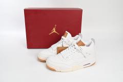 ［plus-size shoes]Levis x Air Jordαn 4's White AO2571-100