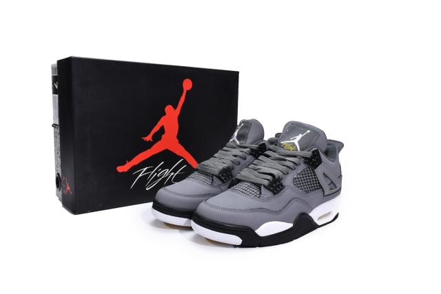 ［plus-size shoes]Air Jordαn 4's Retro Cool Grey 308497-007