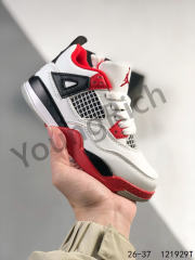 Jordαn 4's mid-top retro basketball shoes kids shoes 23 colors