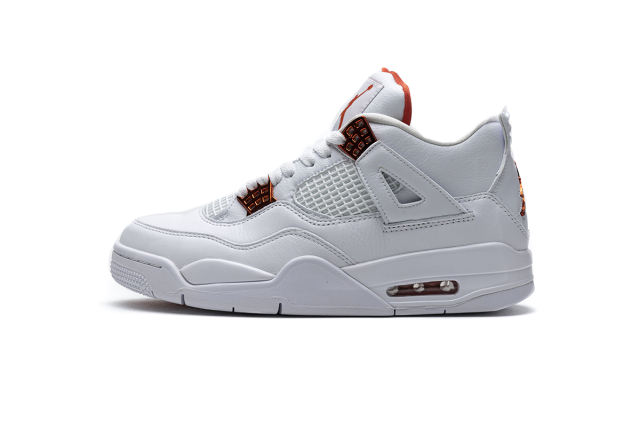 ［plus-size shoes]Air Jordαn 4's Retro Metallic Orange CT8527-118