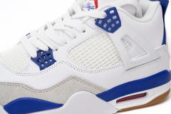 ［plus-size shoes]N SB x Air Jordαn 4's  Sapphire  Sapphire Blue DR5415-140