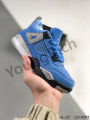 Jordαn 4's mid-top retro basketball shoes kids shoes 23 colors