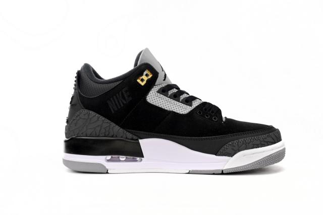 Jordαn 3's Retro Tinker Black Cement Gold CK4348-007