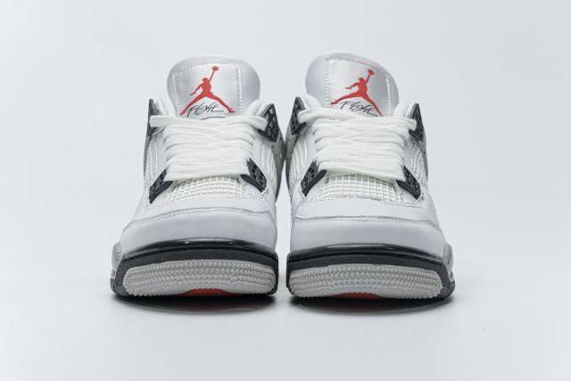 ［plus-size shoes]Air Jordαn 4's Retro White Cement (2016) 840606-192