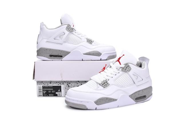 ［plus-size shoes]Air Jordαn 4's Retro White Oreo CT8527-100