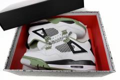 ［plus-size shoes]Air Jordαn 4's Retro Seafoam AQ9129-103