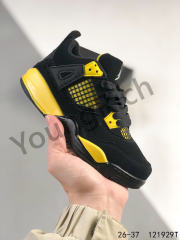 Jordαn 4's mid-top retro basketball shoes kids shoes 23 colors