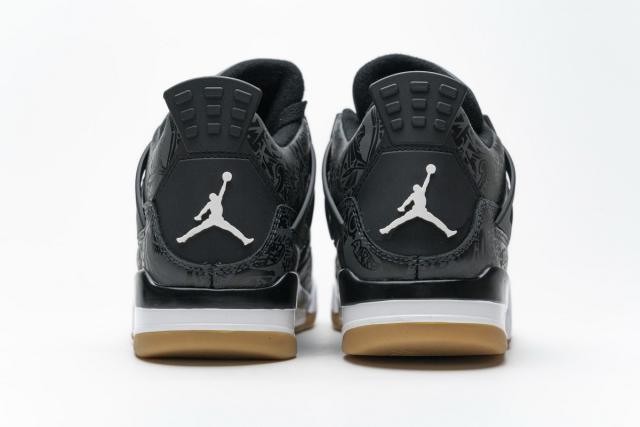 ［plus-size shoes]Air @j4 Retro Laser Black Gum CI1184-001