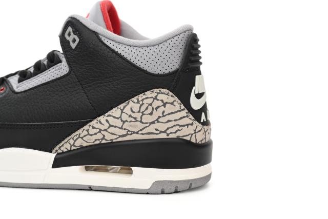 Air Jordαn 3's Retro Black Cement 854262-001