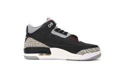 Air Jordαn 3's Retro Black Cement 854262-001