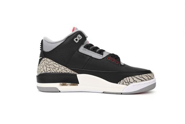Air Jordαn 3's Retro Black Cement 854262-001