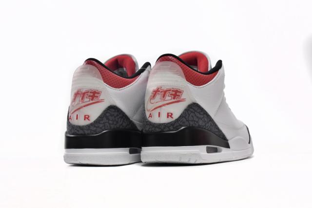 Jordαn 3's Retro SE Fire Red Denim CZ6634-100