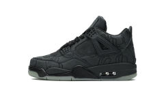 ［plus-size shoes]Air Jordαn 4's Retro Kaws Black 930155-001