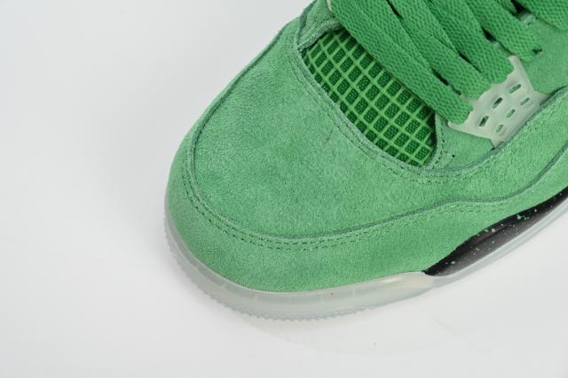 ［plus-size shoes]Air Jordαn 4's Retro Emerald Green Black 904284
