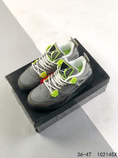 Jordαn 4's Thick Sole Air Cushion Breathable Basketball Shoes 2 colors
