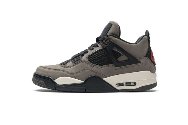 ［plus-size shoes]Air Jordαn 4's Retro Travis Scott x Brown AJ4-882335