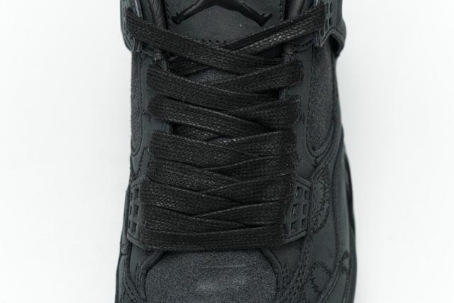 ［plus-size shoes]Air Jordαn 4's Retro Kaws Black 930155-001