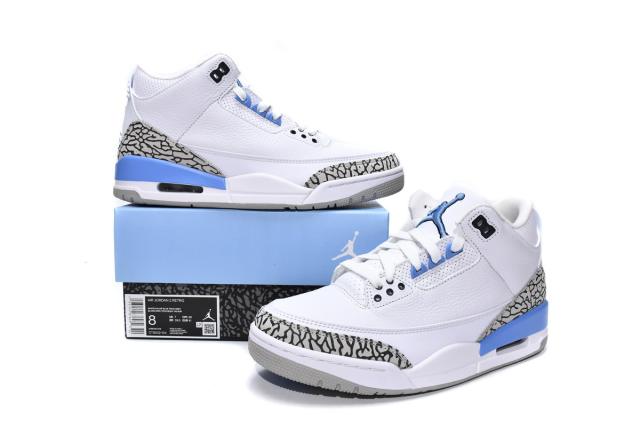 Air Jordαn 3's Retro UNC CT8532-104
