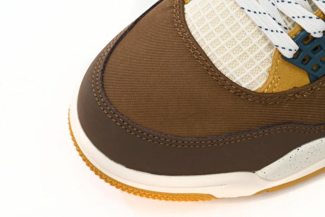 ［plus-size shoes]［plus-size shoes]Air Jordαn 4's  Cacao Wow  Brown White FB2214-200
