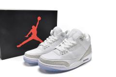 Jordαn 3's Retro Pure White 136064-111