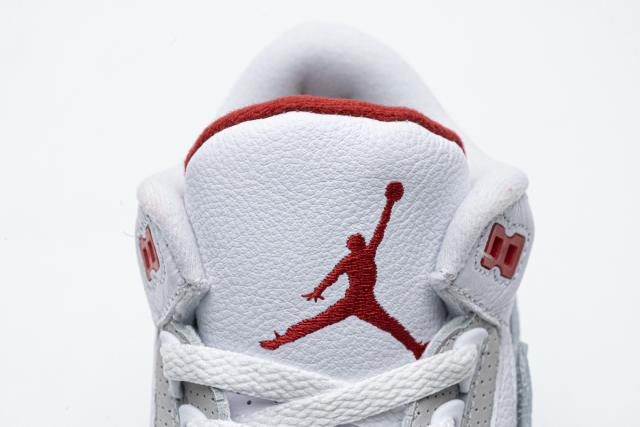 Air Jordαn 3's Retro Tinker White University Red CJ0939-100