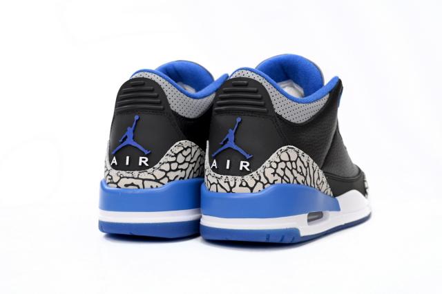 Jordαn 3's Retro Sport Blue 136064-007
