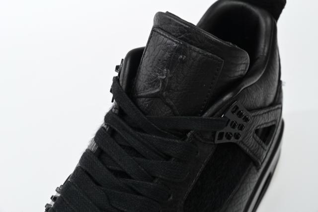［plus-size shoes]Air Jordαn 4's black snake 819139-010