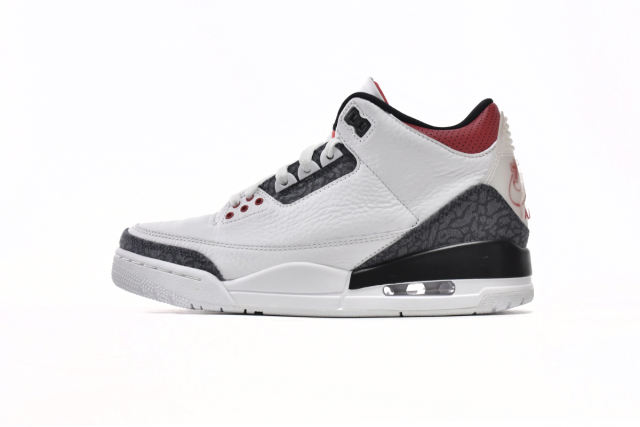 Jordαn 3's Retro SE Fire Red Denim CZ6634-100