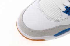 ［plus-size shoes]N SB x Air Jordαn 4's White Blue DR5415-104