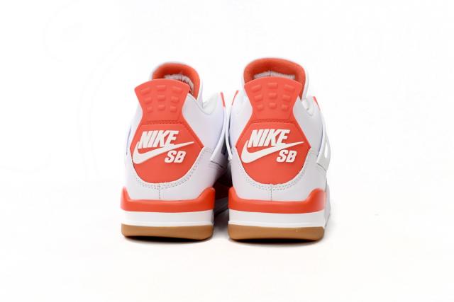［plus-size shoes]Air @j4 White Orange DR5415-108