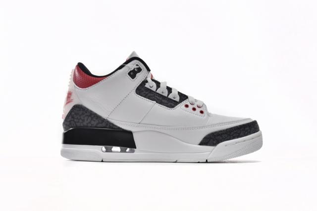Jordαn 3's Retro SE Fire Red Denim CZ6634-100