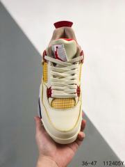 Jordαn 4's Rainbow Colorblock Basketball Shoes