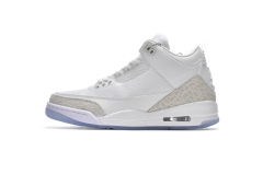 Jordαn 3's Retro Pure White 136064-111