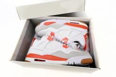 ［plus-size shoes]Air @j4 White Orange DR5415-108