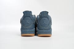 ［plus-size shoes]Jordαn 4's Retro Levi's Denim (Tag with Levi's Logo) AO2571-401