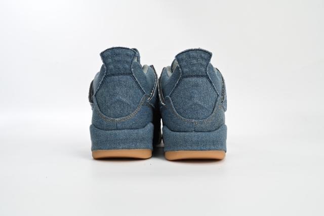 ［plus-size shoes]Jordαn 4's Retro Levi's Denim (Tag with Levi's Logo) AO2571-401