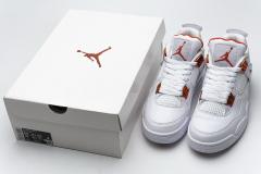 ［plus-size shoes]Air Jordαn 4's Retro Metallic Orange CT8527-118