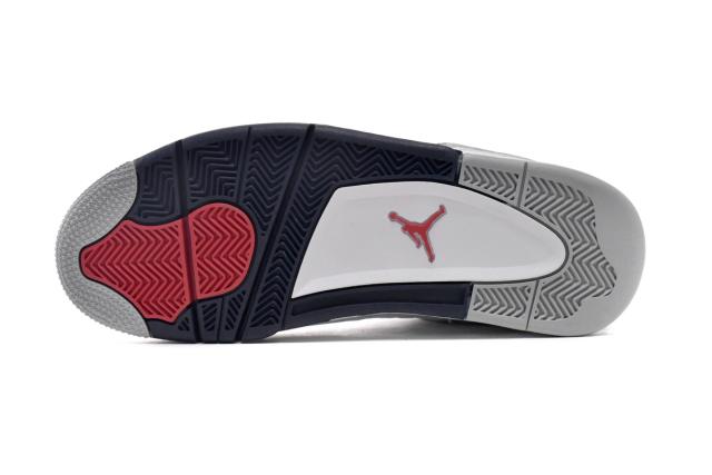 ［plus-size shoes]Jordαn 4's Retro White Midnight Navy DH6927-140