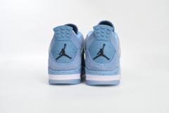 ［plus-size shoes]Air @j4 Retro UNC University Blue MNJDLS-247