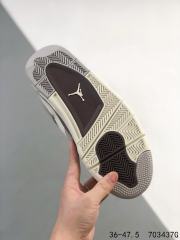 Jordαn 4's Cement White Air Cushion Basketball Shoes